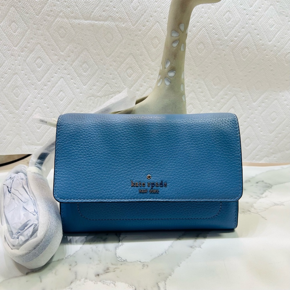 Kate Spade New small flap crossbody #K6 - Picture 3 of 7